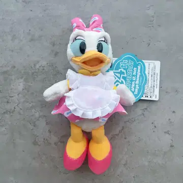 미사용 새상품 데이지 봉제 인형 배지 툰타운 디즈니랜드