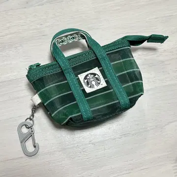 미사용 새상품 스타벅스 대만 메쉬 백 키링