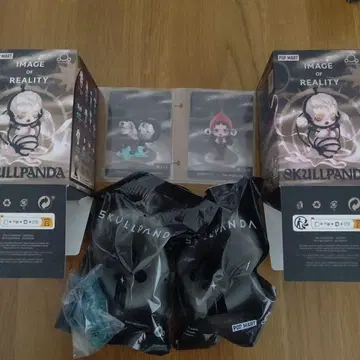 SKULLPANDA IMAGE OF REALITY 피규어 2개 세트