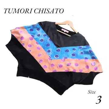 TUMORICHISATO 츠모리치사토 반팔 티셔츠 도트