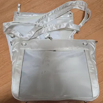 WEGO 퀼팅 이타백 화이트