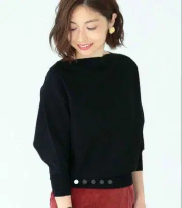 빔즈 숄더 라인 돌먼 슬리브 풀오버