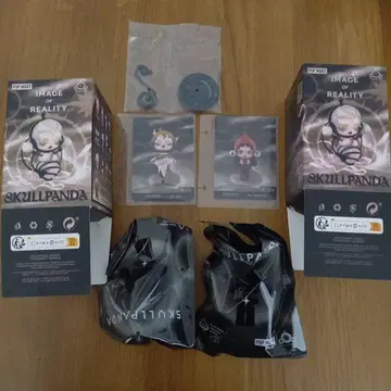 SKULLPANDA POP MART 피규어 세트