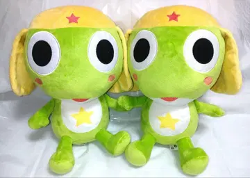 메차모후구토 봉제 인형 개구리 중사 케로로 2개 세트