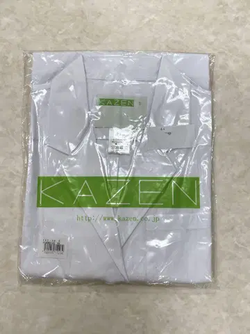 KAZEN 진찰복 싱글형 반팔 여성용 122-30 S 사이즈