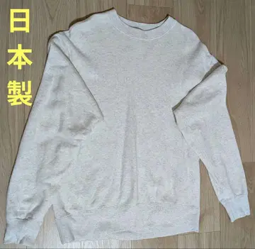빔즈 플러스 BEAMSPLUS Sweat Crew ASH 아쉬 일본제