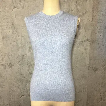 DES PRES 코튼 믹스 무린 슬리브리스 풀오버