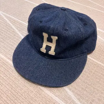 ebbets field flannels 데님 스트랩 백 캡