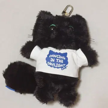 LMR 고양이 키링 봉제 인형 한국 검정 블랙