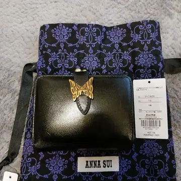 ANNA SUI 가마구치 지갑 버터플라이