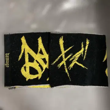 damage 흠집 머플러 타월 LIVE 굿즈  일본제 새상품급
