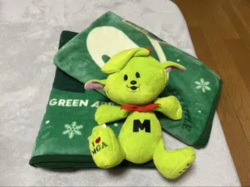 미세스 그린 애플 담요 2장 + 메멜 세트