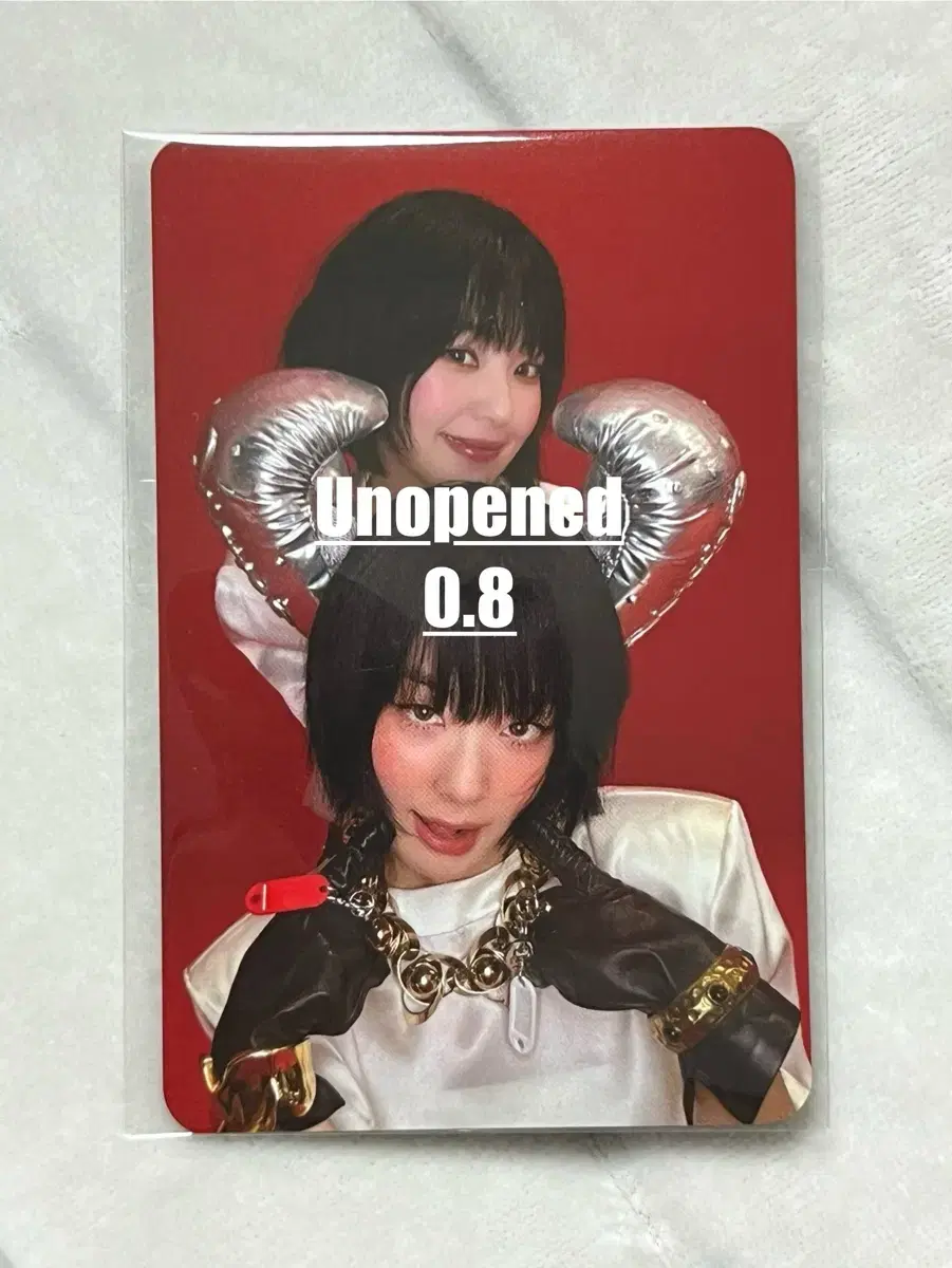 Red Velvet TILT Concert sealed admission poca photocard unreleased photocard Irene Seulgi