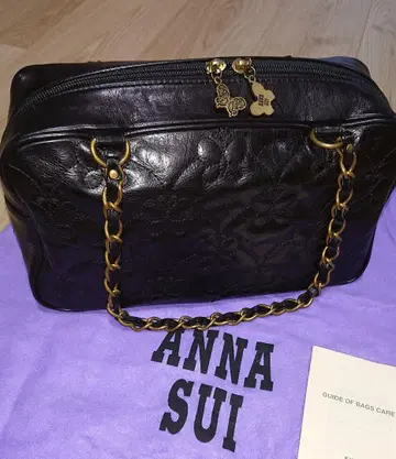 ANNA SUI 안나수이 체인 숄더백 퀼팅 버터플라이