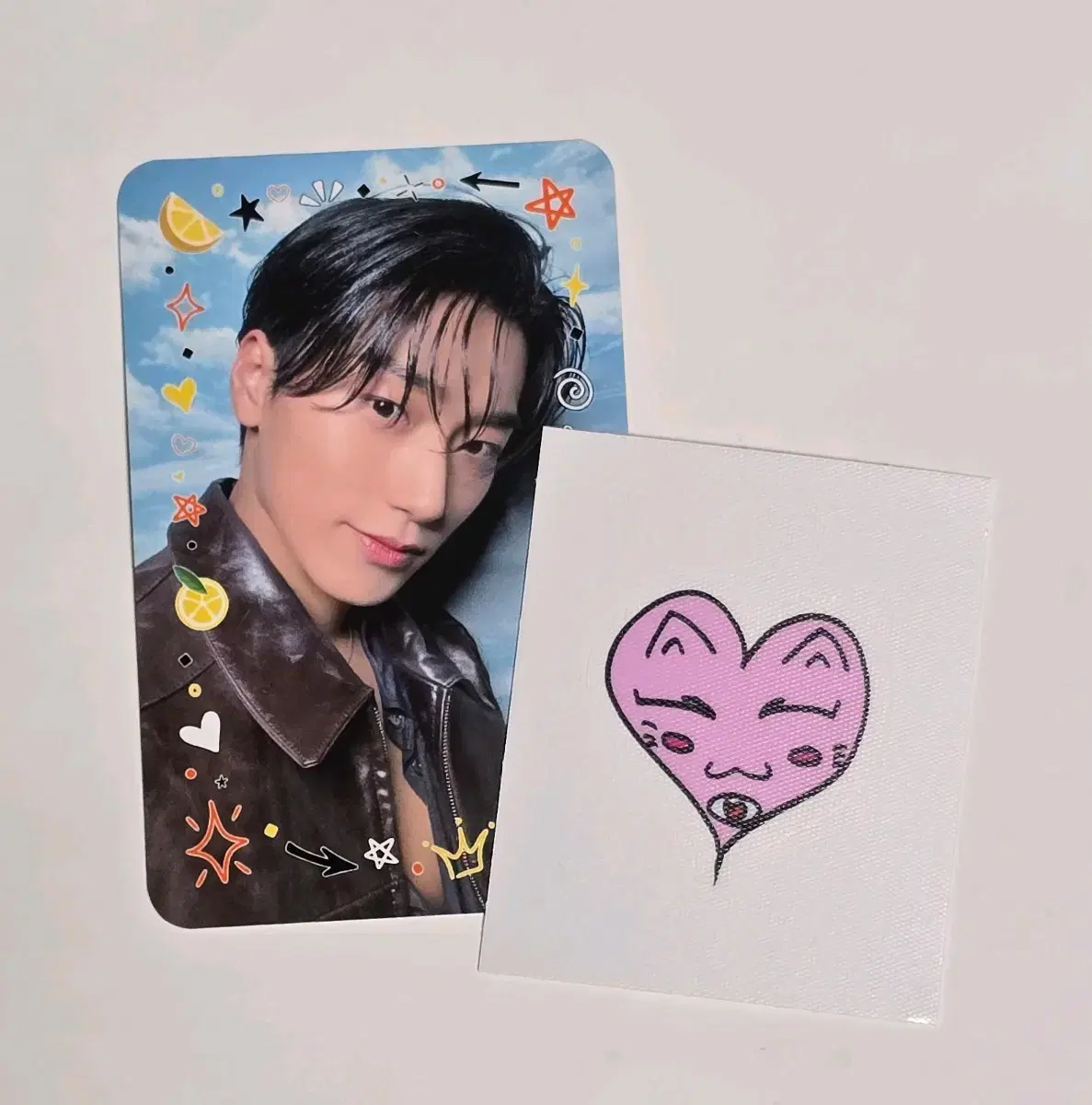 Ateez Lemon Drop San Broadcast poca + Seal Sticker