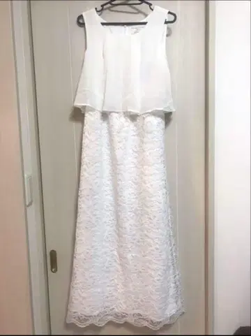 Rady 바이컬러 레이스 맥시 원피스
