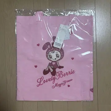 메조 피아노 토트백 베리에짱 핑크 미사용 새상품