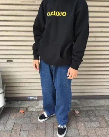 ftc EMB MID WASH S 사이즈