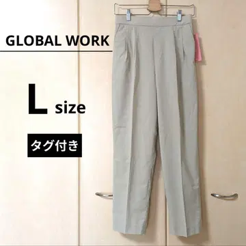 [택 포함] GLOBALWORK DRY 테이퍼드 팬츠 심플 무지 여름옷