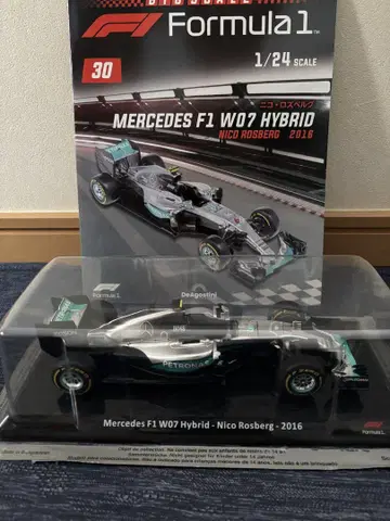 메르세데스 F1 W07 니코 로즈버그 2016 1/24
