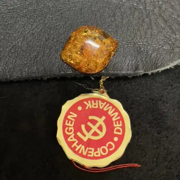 덴마크산 발틱 앰버 태국 턱 빈티지