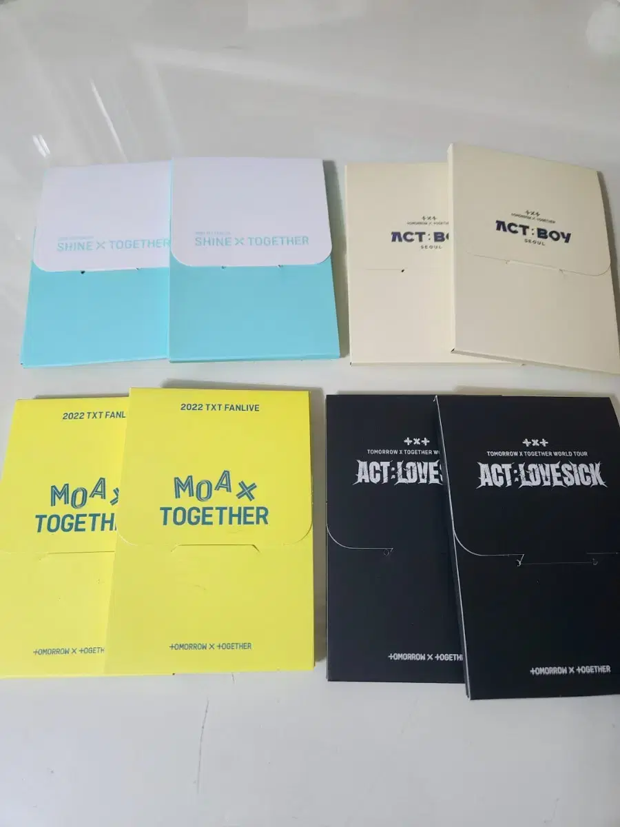 txt concert fanlive mini poca 4set bulk
