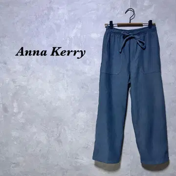 Anna Kerry 캐주얼 팬츠 풀렝스 라이트 블루 S 3937