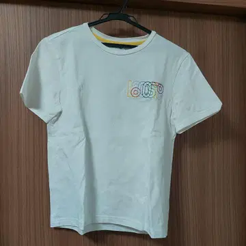 Lacoste 화이트 티셔츠 반팔