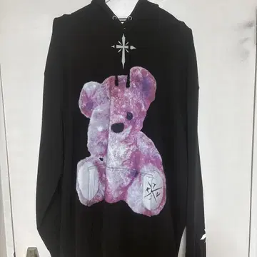 TRAVAS TOKYO 곰 후드티