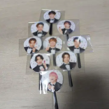 SnowMan 미니 부채 9종 세트