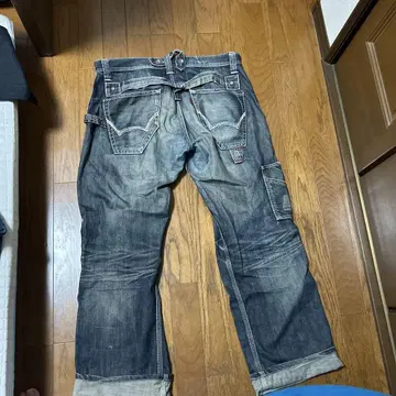 BLUE TRIP 데미지 가공 데님 팬츠