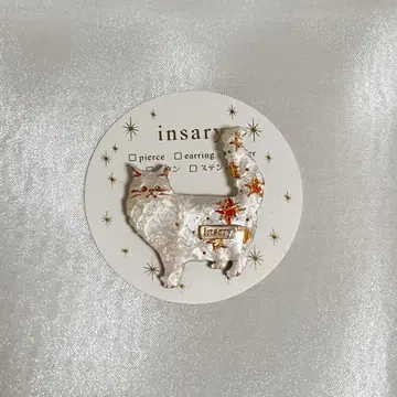 핸드메이드 insary 님 고양이 브로치
