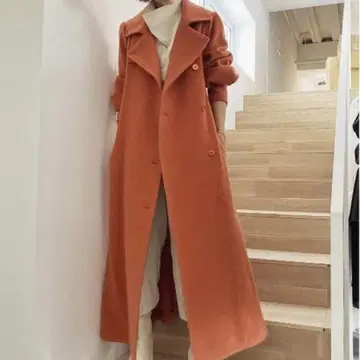 푸피 플레어 롱 코트 아메리 Ameri
