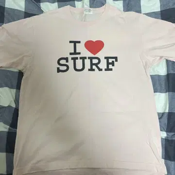 ILOVE SURF 셔츠 (ILOVE 티셔츠)