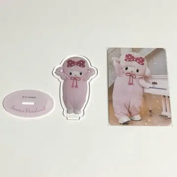 산리오 퓨로랜드 아크릴 스탠드 트레이딩 카드 마이 스위트 피아노