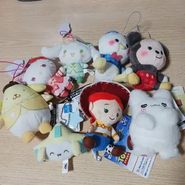 봉제 인형 묶음 판매입니다.