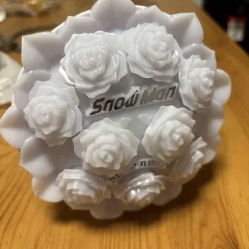 Snow Man 장미형 응원봉