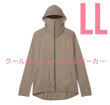 새상품 여성용 쿨 선쉐이드 UV 후드티 그레이 워크맨 LL