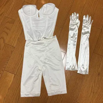 bridal bloom 브라이덜 이너 그로브 세트 화이트