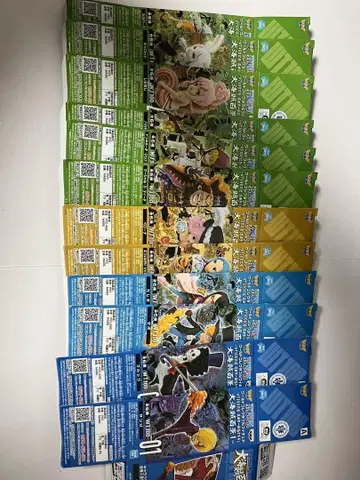 ONEPIECE 원피스 대해적백경 월드 컬렉션 피규어 WCF 묶음 판매