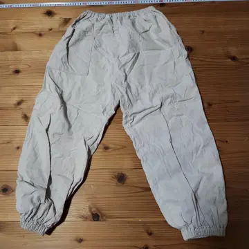 나카가와 마사시치 상점 도비 직조 몸빼 팬츠 화이트 도트 무늬