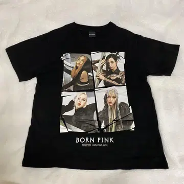 BLACKPINK 블랙 핑크 BORNPINK 티셔츠 S 즉시 구매 OK
