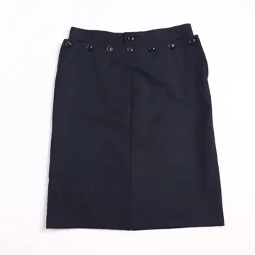 HYKE 하이크 마린 세일러 스커트 캐시미어 울