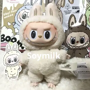 Labubu Exciting Macaron 크림 Soymilk