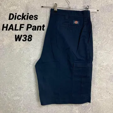 디키즈 네이비 치노 팬츠 하프 팬츠 구제 의류 W38