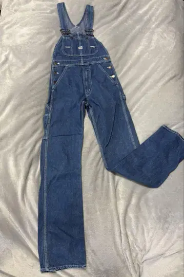 80s90s 빅 존 데님 오버롤 아메카지 빈티지