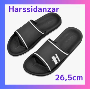 Harssidanzar 블랙 경량 샌들 26.5cm 비치