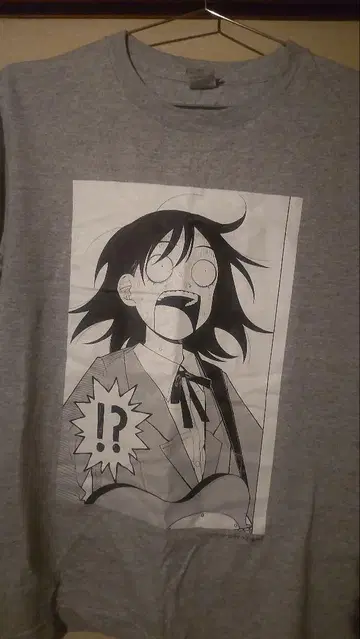 보통의 경음악부 티셔츠 그레이 M 사이즈