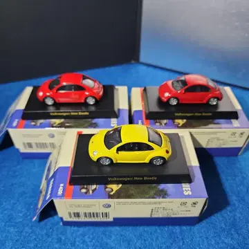 교쇼 1/64 스케일 폭스바겐 Volkswagen 3대 세트