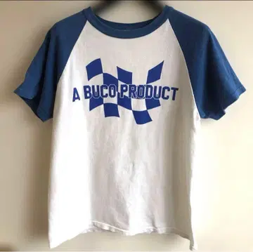 Buco 리얼 맥코이 래글런 티셔츠 블루 used 사이즈 L
